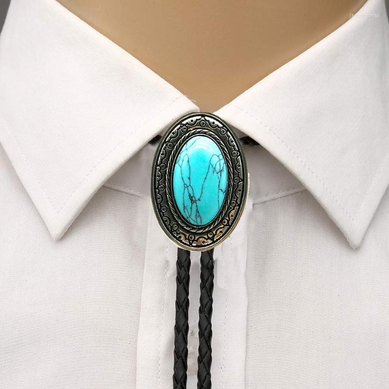 Bow Ties Oval Shape Tuquoise White Stone Bolo Tie For Man Cowboy Western Cowgirl Lather Rope Zinc Alloy Necktie
Bow Ties Oval Shape Tuquoise White Stone Bolo Tie For Man Cowboy Western Cowgirl Lather Rope Zinc Alloy Necktie