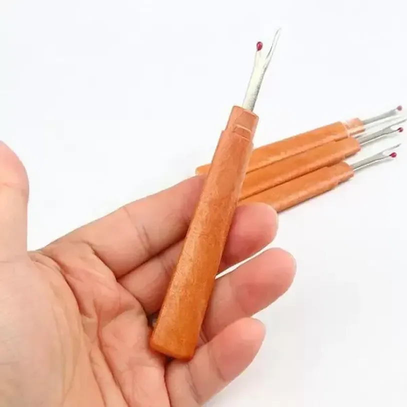 Home Garden 500Pcs Cross-Stitch Tools Patchwork Seam Ripper Take Out Stitches Device Needlework Sewing Accessories GG0315