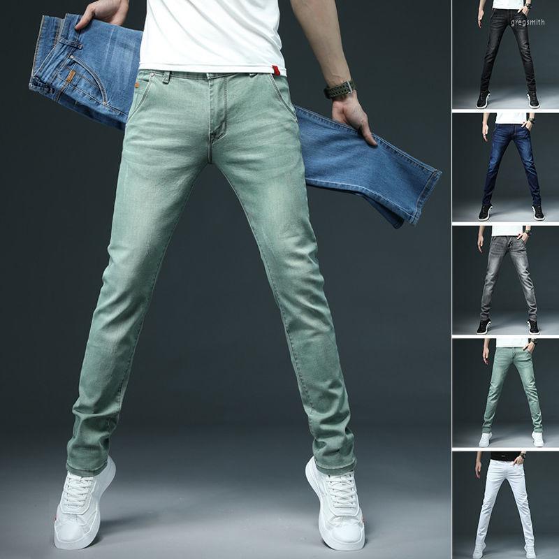 Men's Jeans Spring Summer Casual Men's Green Korean Men Clothing Classic Elasticity Denim Trousers Slim Fit Ankle Tight Pencil Pants, Black
Men's Jeans Spring Summer Casual Men's Green Korean Men Clothing Classic Elasticity Denim Trousers Slim Fit Ankle Tight Pencil Pants, Black