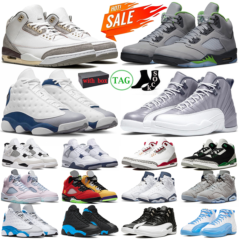 Basketball Shoes Mens Trainers Sneakers Military Black Cat Green Bean Bred Cool Grey Playoffs Racer Blue Sail Cherry with Box Jumpman 3 5 6, #29
Basketball Shoes Mens Trainers Sneakers Military Black Cat Green Bean Bred Cool Grey Playoffs Racer Blue Sail Cherry with Box Jumpman 3 5 6, #29