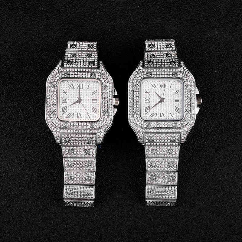 2022 New Iced Out Men Watch Square Diamondd Black Numbers Quartz Luxury Hip Hop Wrist Watch Roman Clock Relogio Masculino, Other
2022 New Iced Out Men Watch Square Diamondd Black Numbers Quartz Luxury Hip Hop Wrist Watch Roman Clock Relogio Masculino, Other