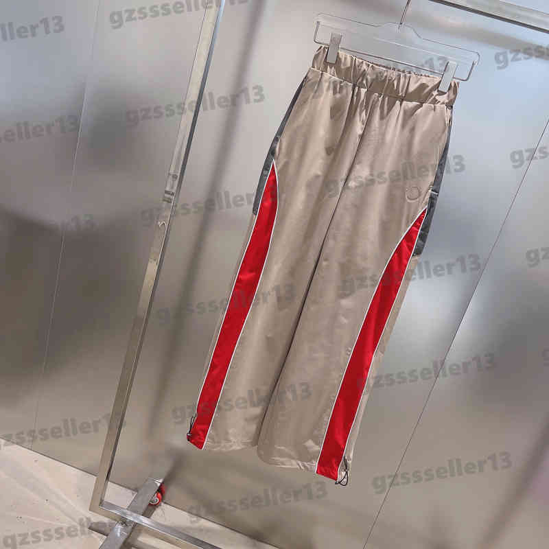 Women Designer Splicing Casual Pants Fashion Brand Women Clothing Loose Fit Logo-embroidered Elastic Waistband Sport Trousers, Extra shipping
Women Designer Splicing Casual Pants Fashion Brand Women Clothing Loose Fit Logo-embroidered Elastic Waistband Sport Trousers, Extra shipping