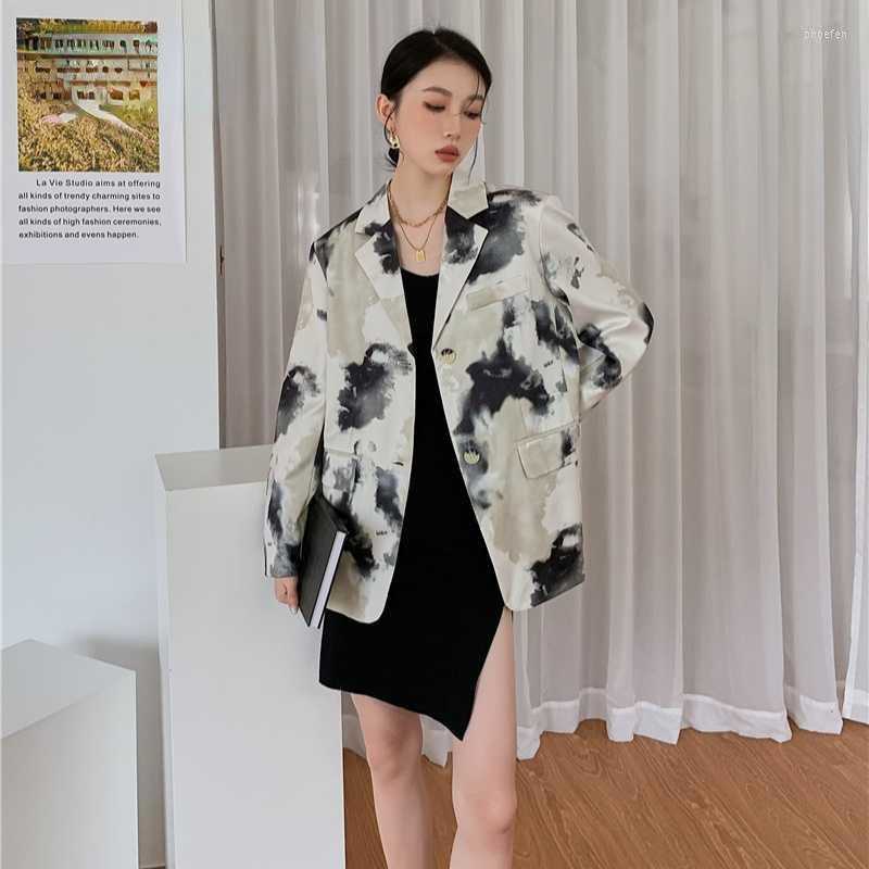 Women' Suits ZCSMLL Tie Dye Designer Blazer For Women Elegant Stylish 2022 High Fashion Coat And Suit Jacket Cool Fall Clothes, As shown
Women' Suits ZCSMLL Tie Dye Designer Blazer For Women Elegant Stylish 2022 High Fashion Coat And Suit Jacket Cool Fall Clothes, As shown