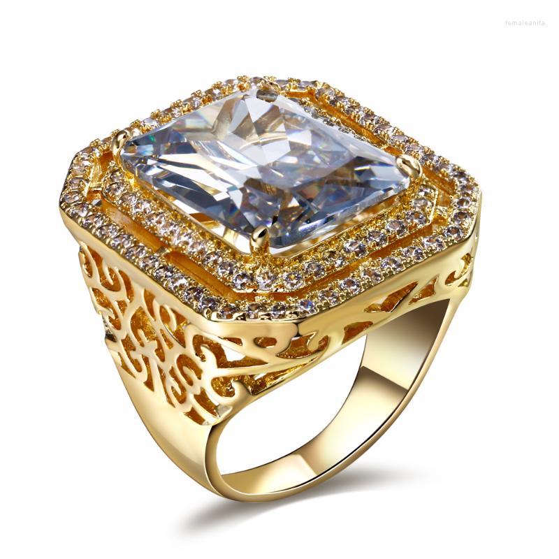 Wedding Rings Engagement Ring Made With Simulated Cubic Zirconia Lead Free Gold Color Big Copper Full Size
Wedding Rings Engagement Ring Made With Simulated Cubic Zirconia Lead Free Gold Color Big Copper Full Size