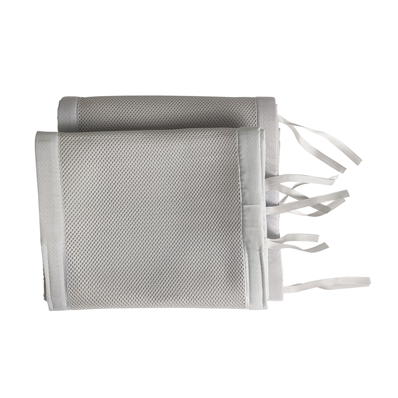 Bed Rails 2pcs Protector Nursery Cartoon Printed Home Soft Cot Liner Accessories Breathable Mesh Bedroom Washable Bedding Baby Crib Bumper 220826