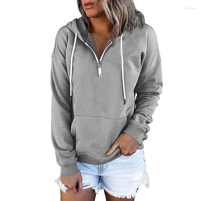 Women's Hoodies Fashion Zip Hooded Sweatshirt Women Long Sleeve Solid Color Pullover Tops Autumn Winter Clothes Oversized Casual Pocket, Black
Women's Hoodies Fashion Zip Hooded Sweatshirt Women Long Sleeve Solid Color Pullover Tops Autumn Winter Clothes Oversized Casual Pocket, Black