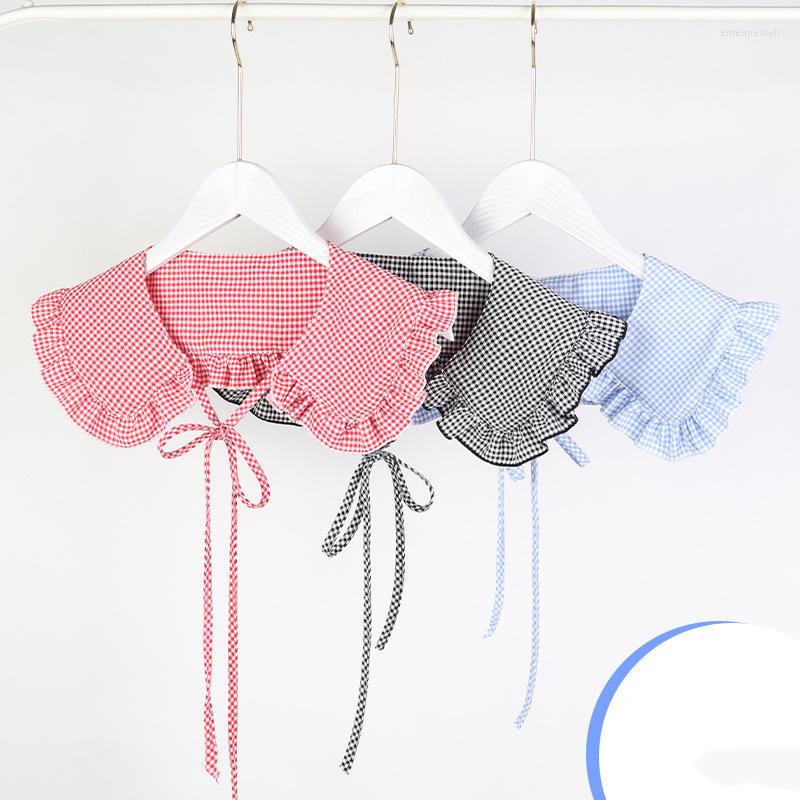 Bow Ties Fashion Women Plaid Doll Fake Collars Shawl Wrap False Female Shirt Detachable Collar Half Faux Col Decorative
Bow Ties Fashion Women Plaid Doll Fake Collars Shawl Wrap False Female Shirt Detachable Collar Half Faux Col Decorative