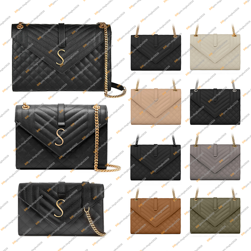 Ladies Fashion Designe Luxury ENVELOPE Chain Bag In Grain De Pouder EmBossed Leather Shoulder Bags Crossbody Messenger Bag TOP Quality 5A 3 Size 600166 600195 600185, 21cm beige & gold / with dust bag
Ladies Fashion Designe Luxury ENVELOPE Chain Bag In Grain De Pouder EmBossed Leather Shoulder Bags Crossbody Messenger Bag TOP Quality 5A 3 Size 600166 600195 600185, 21cm beige & gold / with dust bag