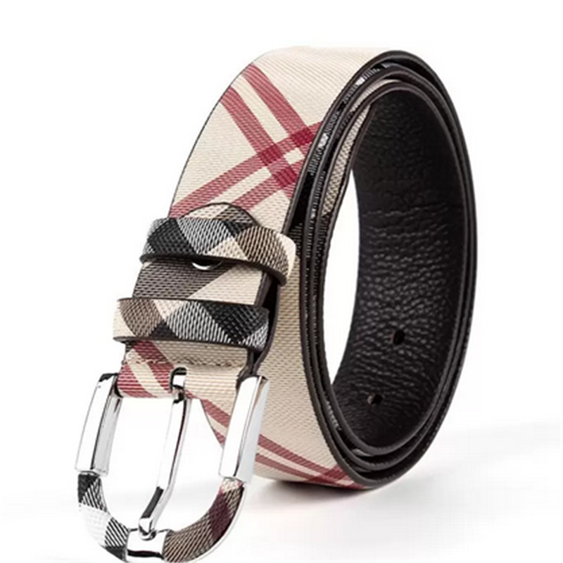 Fashion Wild Stripe Men Women Real Leather Belt B Designer High Quality Waist Belts Metal Pin Buckle Strap, 3.5
Fashion Wild Stripe Men Women Real Leather Belt B Designer High Quality Waist Belts Metal Pin Buckle Strap, 3.5
