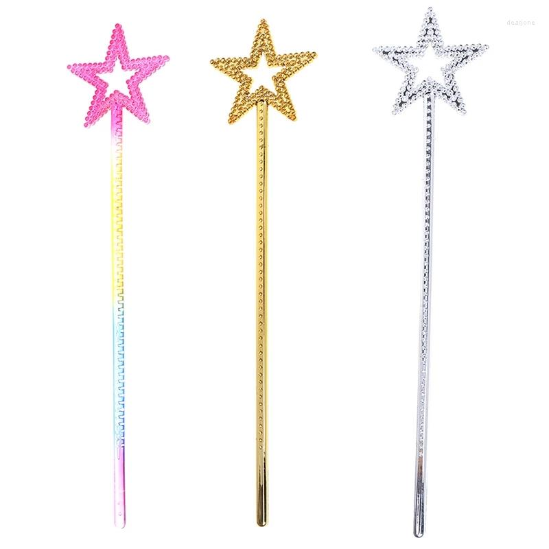 Hair Accessories Fairy Wand 13 Inches Golden Silver Angel Star Magic Five-Pointed Princess Cane For Girls Stage Elf Cost
Hair Accessories Fairy Wand 13 Inches Golden Silver Angel Star Magic Five-Pointed Princess Cane For Girls Stage Elf Cost
