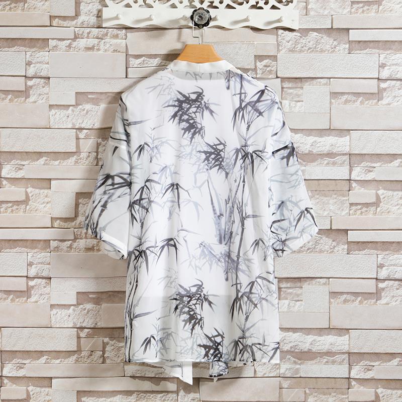 Ethnic Clothing Geskeey M-4XL Sun Proof Clothes Style Daopao Couple Hombre Ancient Chinese Kimono Japanese Summer Thin Long Soft
Ethnic Clothing Geskeey M-4XL Sun Proof Clothes Style Daopao Couple Hombre Ancient Chinese Kimono Japanese Summer Thin Long Soft
