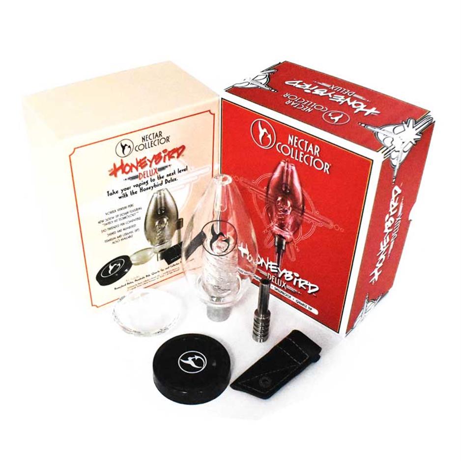 Mini Honeybird Delux With Smoking Water Pipe Changeable Titanium Quartz Ceramic Tips Micro NC Bowl Glass Bong336g
Mini Honeybird Delux With Smoking Water Pipe Changeable Titanium Quartz Ceramic Tips Micro NC Bowl Glass Bong336g