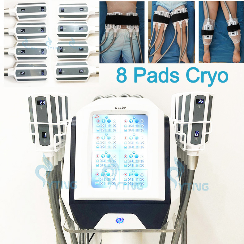 Cryoskin Pad Cryolipolysis Machihne Fat Freezing New Arrival Cryo Body Slimming Cellulite Reduction with 8 Pads
Cryoskin Pad Cryolipolysis Machihne Fat Freezing New Arrival Cryo Body Slimming Cellulite Reduction with 8 Pads