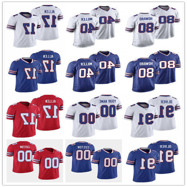 Football Jerseys Custom 40 Von Miller Buffalo''Bills''5 Kaiir Elam 17 Josh Allen 14 Stefon Diggs 91 Ed Oliver 24 Kaiir Elam 13 Gabriel Davis, Colour
Football Jerseys Custom 40 Von Miller Buffalo''Bills''5 Kaiir Elam 17 Josh Allen 14 Stefon Diggs 91 Ed Oliver 24 Kaiir Elam 13 Gabriel Davis, Colour