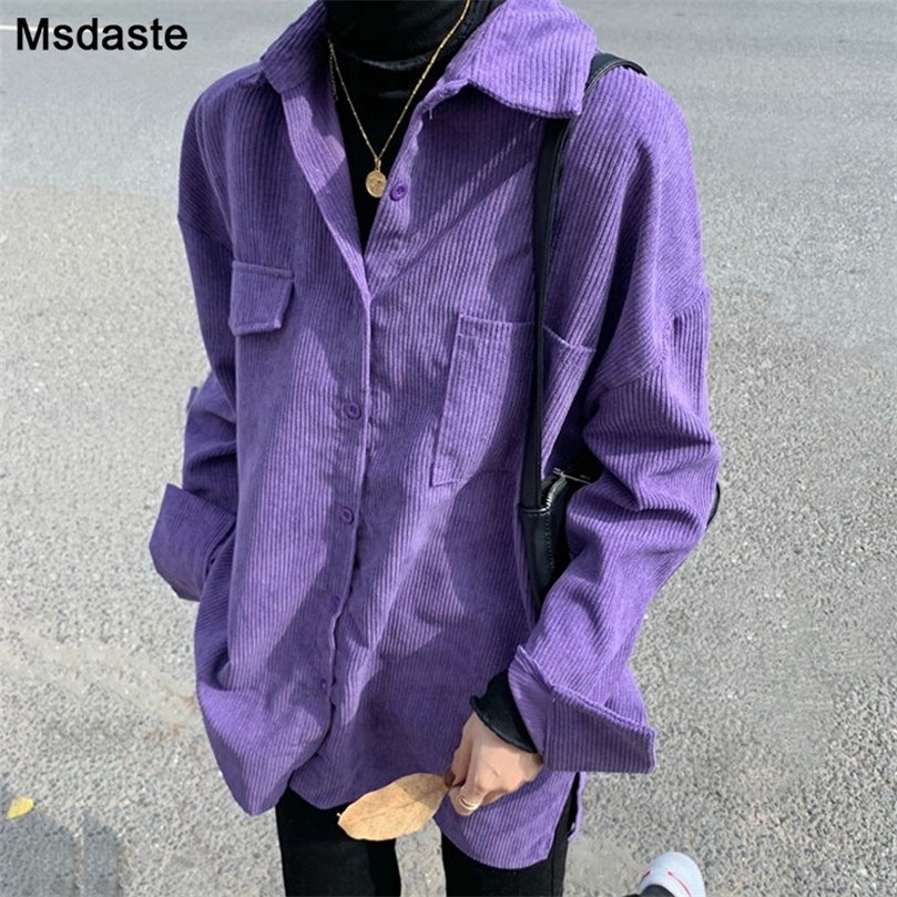 Women's Blouses Shirts Women Shirts Blouses Fashion Vintage Oversized Womens Tops and Blouse Turndown Collar Casual Plus Size Loose Woman Purple 