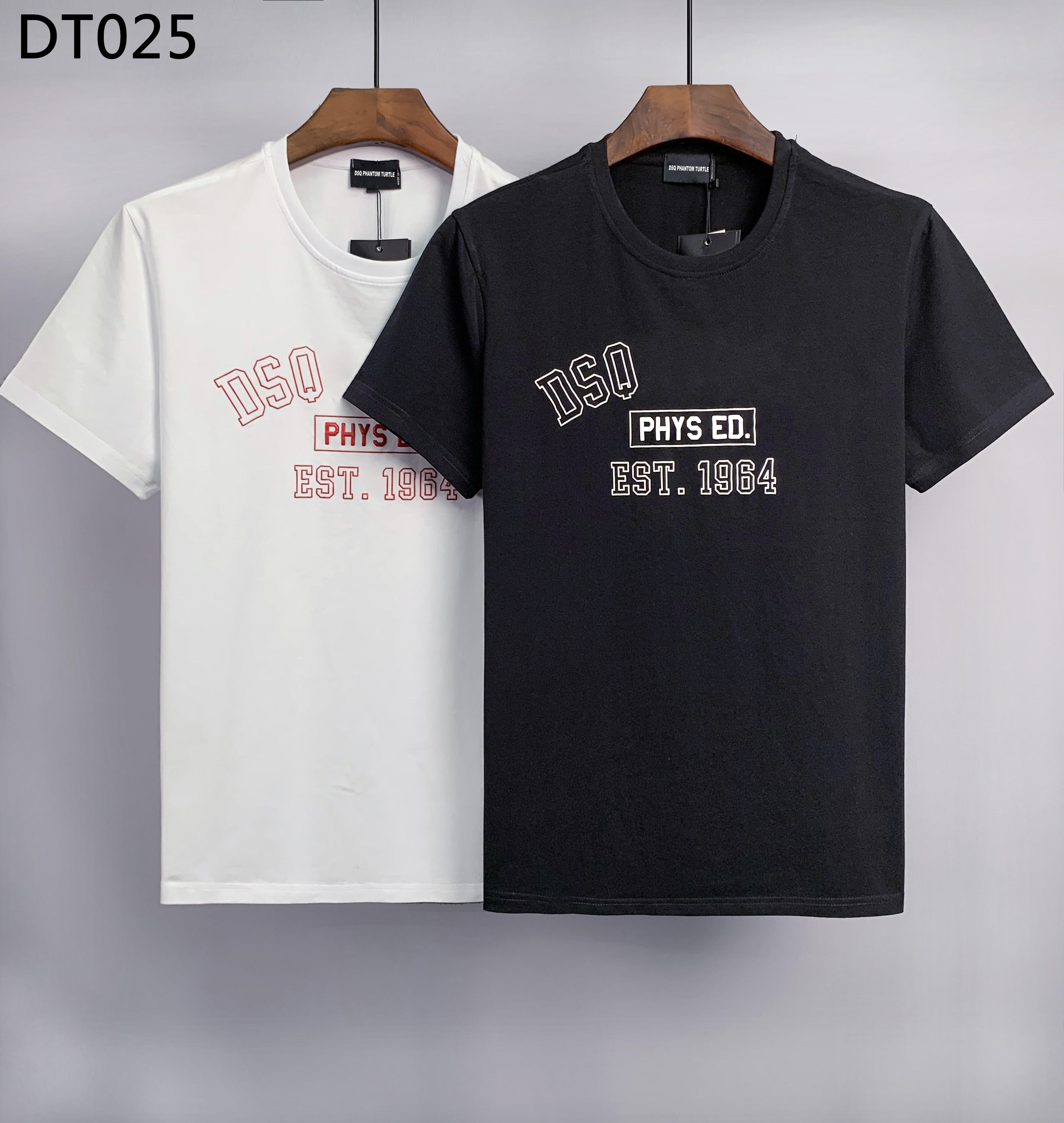 DSQ T SHIRTS Men's T-Shirts White Black Printed Crewneck T-shirt Mens Designer T shirt Paris fashion Tshirts Summer Tees Male Top Quality 100% Cotton Tops 6184
DSQ T SHIRTS Men's T-Shirts White Black Printed Crewneck T-shirt Mens Designer T shirt Paris fashion Tshirts Summer Tees Male Top Quality 100% Cotton Tops 6184