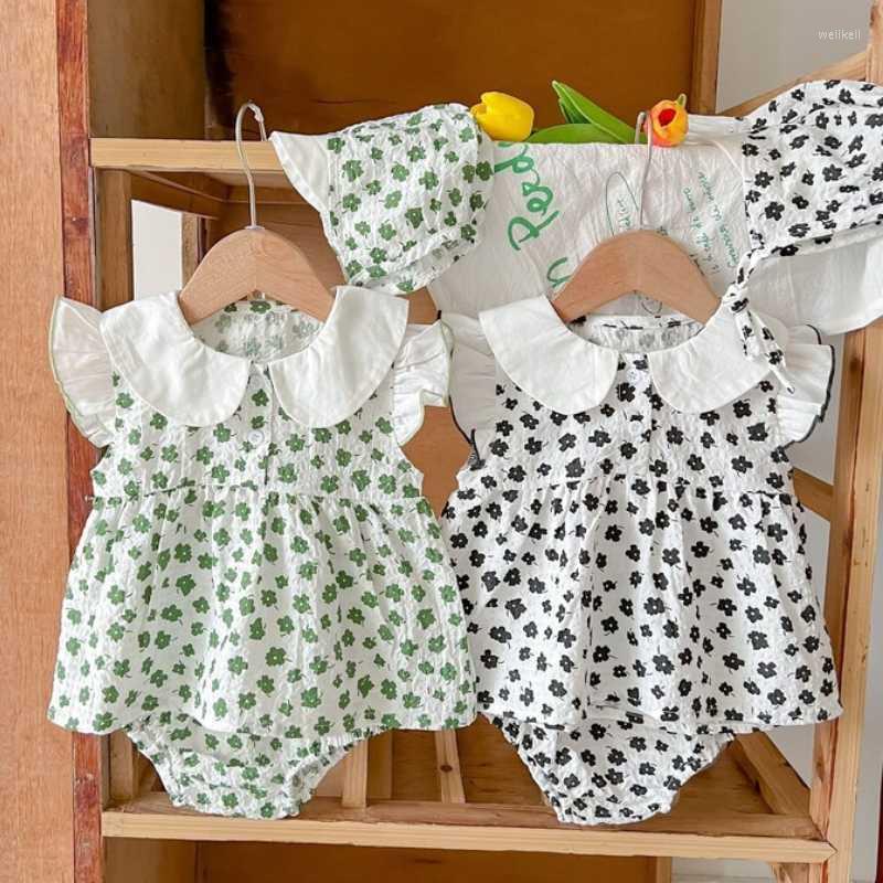 Clothing Sets Summer Born Baby Clothes Girl Sweet Cotton Flowers Flying Sleeves Shirt Bread Pants Three Piece Set Of Ins Style, Green
Clothing Sets Summer Born Baby Clothes Girl Sweet Cotton Flowers Flying Sleeves Shirt Bread Pants Three Piece Set Of Ins Style, Green