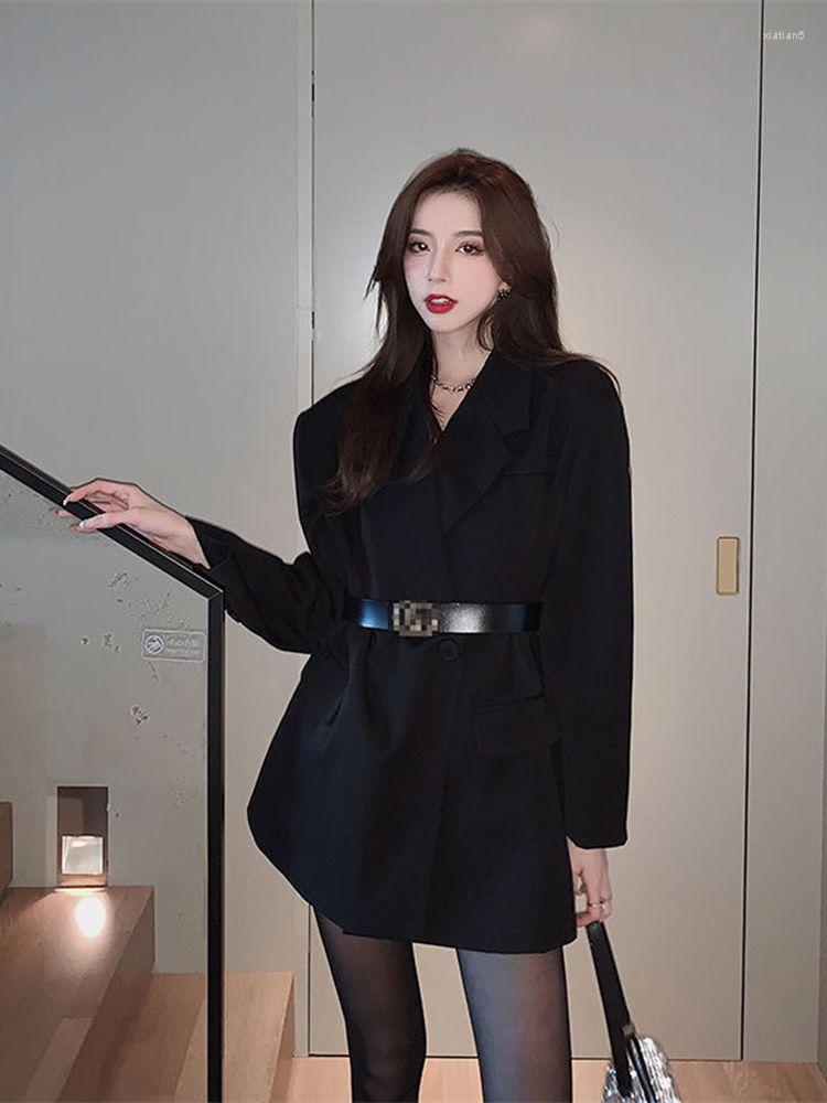 Women' Suits Blazer Korean Style Women Oversized Suit Jacket 2022 Spring Autumn Personality High Street Hip-hop Casual Loose, Khaki suit
Women' Suits Blazer Korean Style Women Oversized Suit Jacket 2022 Spring Autumn Personality High Street Hip-hop Casual Loose, Khaki suit