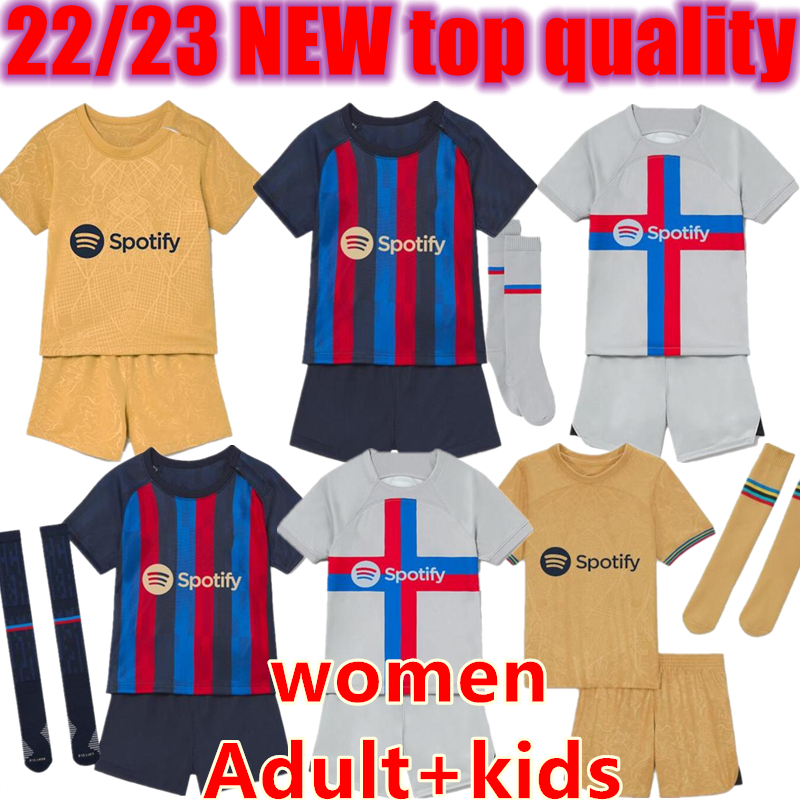 22 23 Camisetas de football soccer jersey PEDRI LEWANDOWSKI GAVI 2023 FC ANSU FATI FERRAN RAPHINHA barcelona DEST football shirt women men barca kit kids equipments
22 23 Camisetas de football soccer jersey PEDRI LEWANDOWSKI GAVI 2023 FC ANSU FATI FERRAN RAPHINHA barcelona DEST football shirt women men barca kit kids equipments
