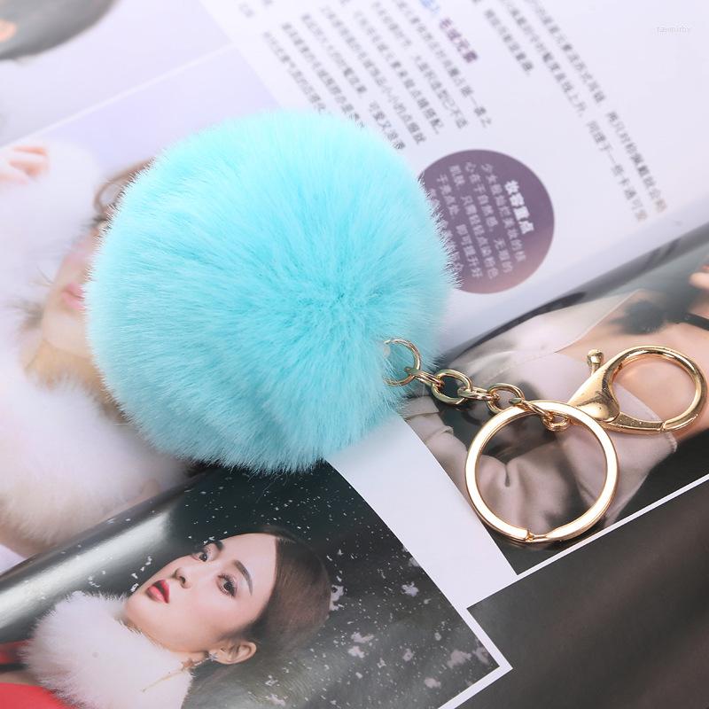 Ball Caps Factory Sell 8cm Faux Fur Pompom Keychain Custom Size Color Plush Pendant, White
Ball Caps Factory Sell 8cm Faux Fur Pompom Keychain Custom Size Color Plush Pendant, White