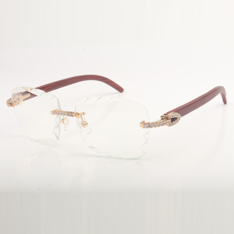 Medium diamond glasses frames 3524029 with natural wood legs and 58 mm clear cut lens
Medium diamond glasses frames 3524029 with natural wood legs and 58 mm clear cut lens