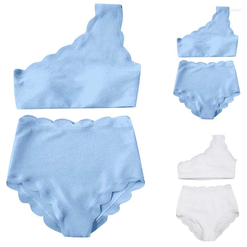 Bikinis Set Women Bikini Lady Vintage High Waisted Swimsuit Two Pieces Scalloped Trim One Shoulder Female Bathing Suit Biquinis 40#
Bikinis Set Women Bikini Lady Vintage High Waisted Swimsuit Two Pieces Scalloped Trim One Shoulder Female Bathing Suit Biquinis 40#