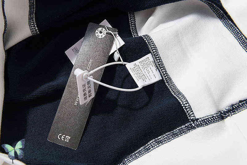 Men's Hoodies Sweatshirts Abstract Paint Face Print CE Stitching CAVEMPT Patchwork Cav Empt Hoodies Sweatshirts T220825