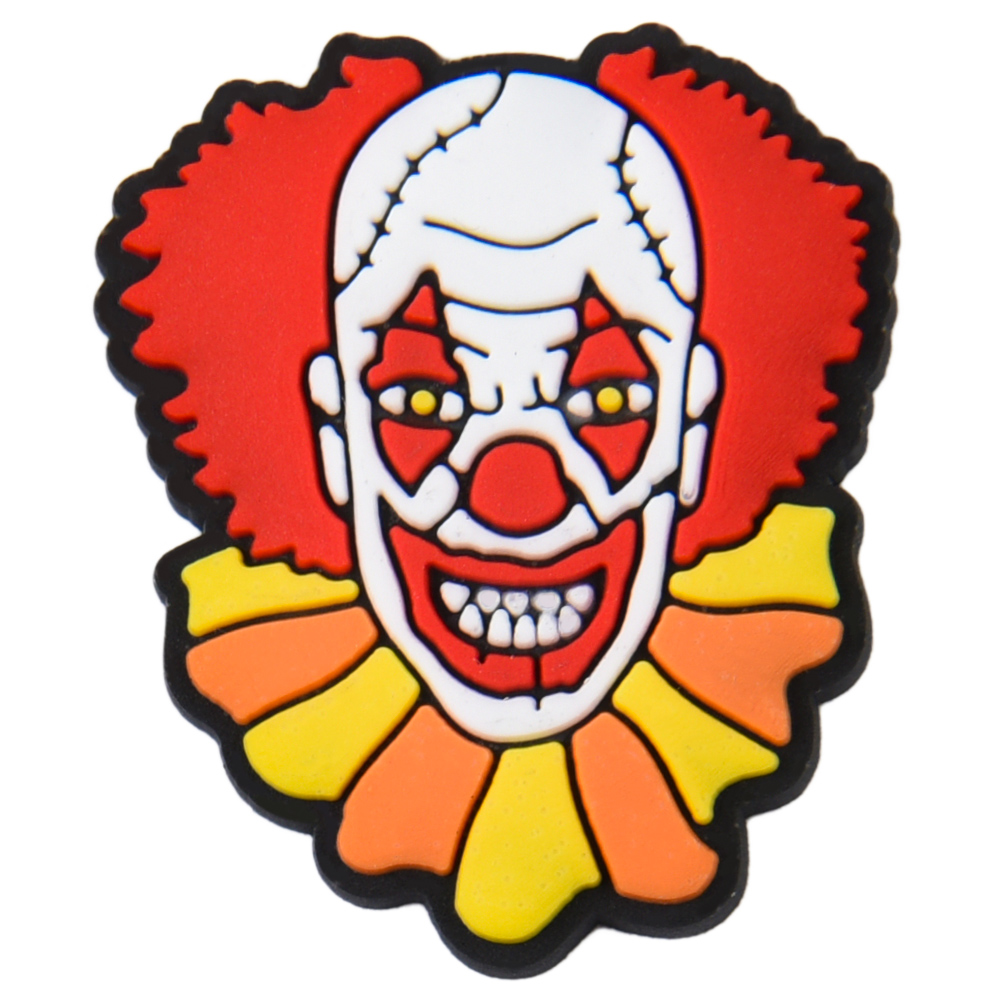 Cartoon Horror Movie Character Shoe Charms Accessories DIY PVC Halloween eva clog Sandals Shoe Decoration Kids Party Gift