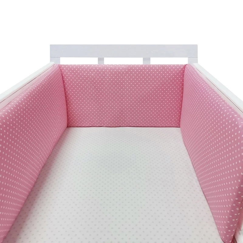 Bed Rails Baby Cot Bumper Head Protector Protection Printed Cotton s In The Cribs 200x30 cm 220826