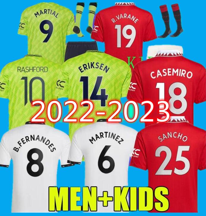 SANCHO soccer jersey 22 23 RASHFORD SHAW Maguire 2022 2023 fans player version MANS UTDS Bruno Fernandes 8 Greenwood Varane Fred football, 22-23 away
SANCHO soccer jersey 22 23 RASHFORD SHAW Maguire 2022 2023 fans player version MANS UTDS Bruno Fernandes 8 Greenwood Varane Fred football, 22-23 away