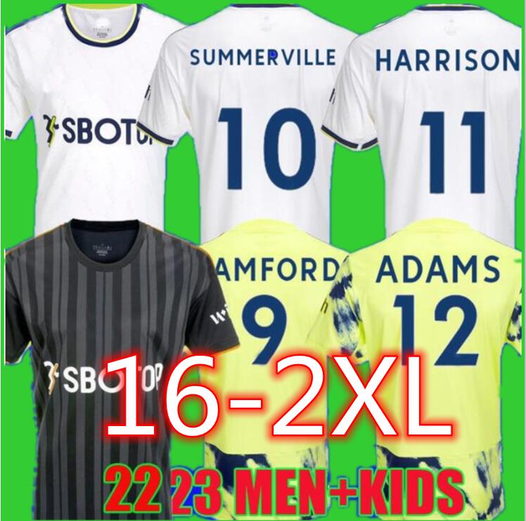 S-4XL 22 23 LEEDS UnItEdS Soccer Jerseys SUMMERVILLE BAMFORD Adams KLICH HARRISON kit 2022 2023 Llorente Sinisterra JAMES football shirt Uniforms Men kids sets third
S-4XL 22 23 LEEDS UnItEdS Soccer Jerseys SUMMERVILLE BAMFORD Adams KLICH HARRISON kit 2022 2023 Llorente Sinisterra JAMES football shirt Uniforms Men kids sets third