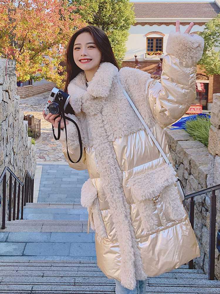 Women' Trench Coats LANMREM Lamb Wool Stitching Padded Coat Patchwork Zipper Pockets Warm Women' 2022 Winter Fashion Streetwear, Champagne
Women' Trench Coats LANMREM Lamb Wool Stitching Padded Coat Patchwork Zipper Pockets Warm Women' 2022 Winter Fashion Streetwear, Champagne