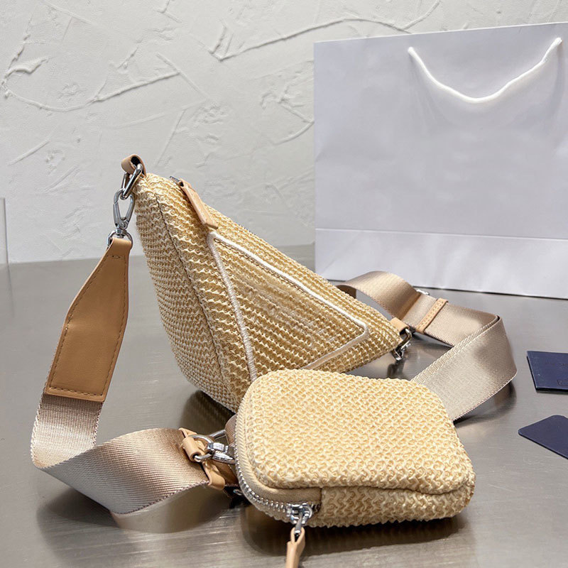 Raffia Grass Triangle Bag Straw Crossbody Handbags Weave Wide Shoulder Strap Hobo Handbag Designer Coin Pocket Zipper Wallet Two Piece Set0
Raffia Grass Triangle Bag Straw Crossbody Handbags Weave Wide Shoulder Strap Hobo Handbag Designer Coin Pocket Zipper Wallet Two Piece Set0