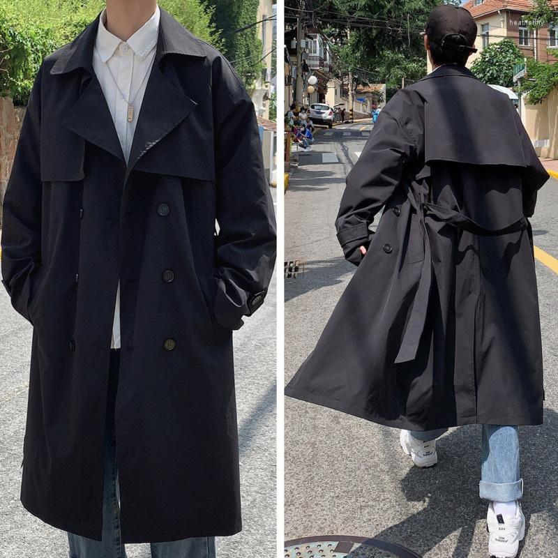 Men's Trench Coats Wear Men's Autumn Double-breasted Long Over-knee Coat Overisze Windbreaker With Belt 2022 Tide Base 2Y3817, Beige
Men's Trench Coats Wear Men's Autumn Double-breasted Long Over-knee Coat Overisze Windbreaker With Belt 2022 Tide Base 2Y3817, Beige