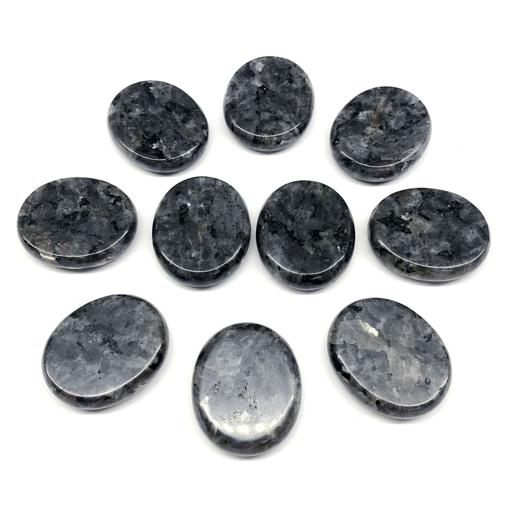 Worry Stone Thumb Gemstone Natural Rose Quartz Healing Crystal Therapy Reiki Treatment Spiritual Minerals Massage