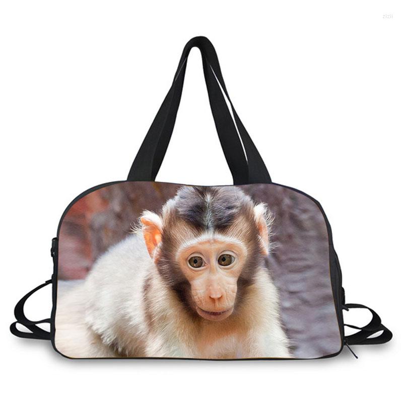 Duffel Bags AnyFocus Brand Handbag Men Women Animal Monkey Print Bag Luggage High Quality Shoulder Fashion Cool Travel, 6596t
Duffel Bags AnyFocus Brand Handbag Men Women Animal Monkey Print Bag Luggage High Quality Shoulder Fashion Cool Travel, 6596t