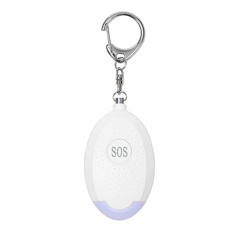 Personal Self-defense Alarm 130 db Safe sound Women's Wolf Guard LED Safety Alarm Anti-lost Device For The Elderly And Children