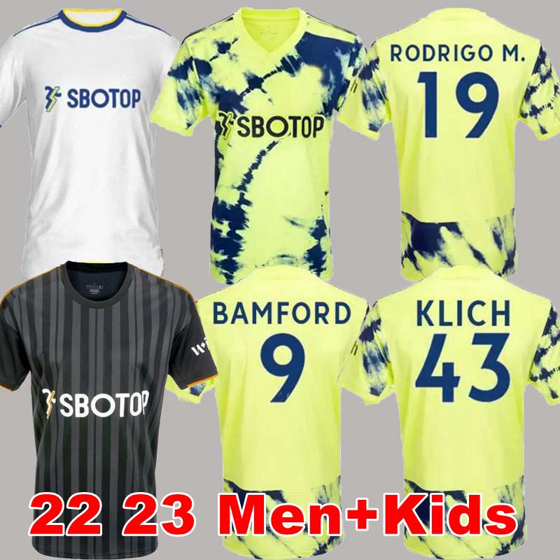 22 23 BAMFORD Soccer Jerseys Adams Aaronson Leeds Unitedes HARRISON home away 2022 2023 Llorente Luis Sinisterra football shirt Uniforms kids sets, Player 22 23 away
22 23 BAMFORD Soccer Jerseys Adams Aaronson Leeds Unitedes HARRISON home away 2022 2023 Llorente Luis Sinisterra football shirt Uniforms kids sets, Player 22 23 away