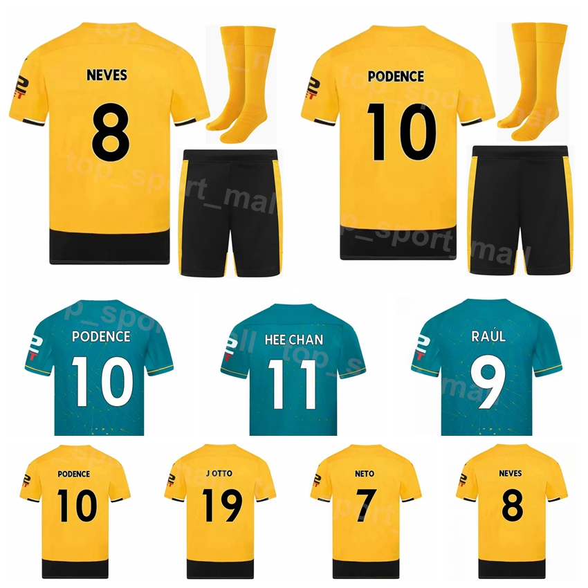 2022-23 Men Kids FC 10 PODENCE Soccer Jersey Set 4 COLLINS 23 KILMAN 8 NEVES 19 JONNY 3 AIT-NOURI 7 NETO 32 DENDONCKER 11 HEE-CHAN 9 RAUL Football Shirt Kits Team LangDui, Men with patch
2022-23 Men Kids FC 10 PODENCE Soccer Jersey Set 4 COLLINS 23 KILMAN 8 NEVES 19 JONNY 3 AIT-NOURI 7 NETO 32 DENDONCKER 11 HEE-CHAN 9 RAUL Football Shirt Kits Team LangDui, Men with patch