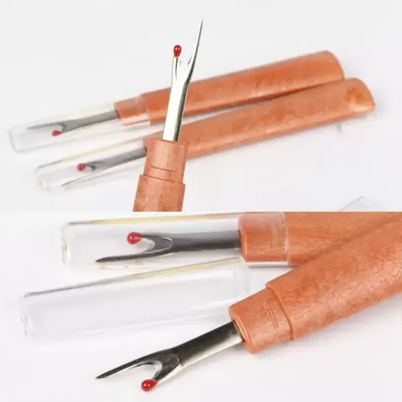 Home Garden 500Pcs Cross-Stitch Tools Patchwork Seam Ripper Take Out Stitches Device Needlework Sewing Accessories GG0315