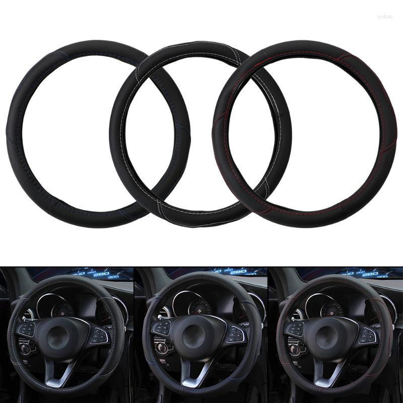 Steering Wheel Covers Breathable Anti Slip Car Cover Auto Decoration Suitable 37-38CM Car-styling PU Leather
Steering Wheel Covers Breathable Anti Slip Car Cover Auto Decoration Suitable 37-38CM Car-styling PU Leather