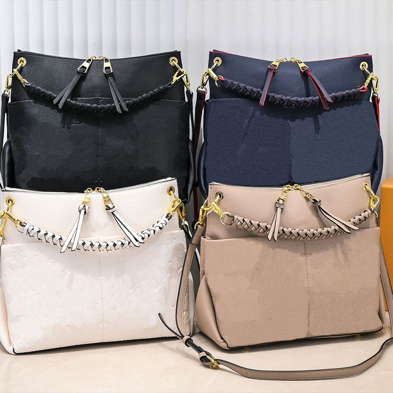 HH Totes Mahina MAIDA BEAUBOURG MM HOBO Calf Genuine Leather perforated Shoulder Bag Braided Top Handle Handbag Women Designer Duffle Totes M45522, #6
HH Totes Mahina MAIDA BEAUBOURG MM HOBO Calf Genuine Leather perforated Shoulder Bag Braided Top Handle Handbag Women Designer Duffle Totes M45522, #6