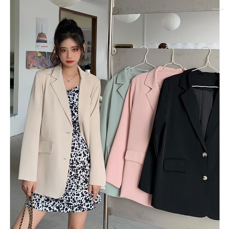 Women' Suits 2022 Korean Fashion Autumn Single-breasted Blazers Jacket Women Vintage Coat Lady Stylish Tops Casual Chic Outwear Female, Black
Women' Suits 2022 Korean Fashion Autumn Single-breasted Blazers Jacket Women Vintage Coat Lady Stylish Tops Casual Chic Outwear Female, Black