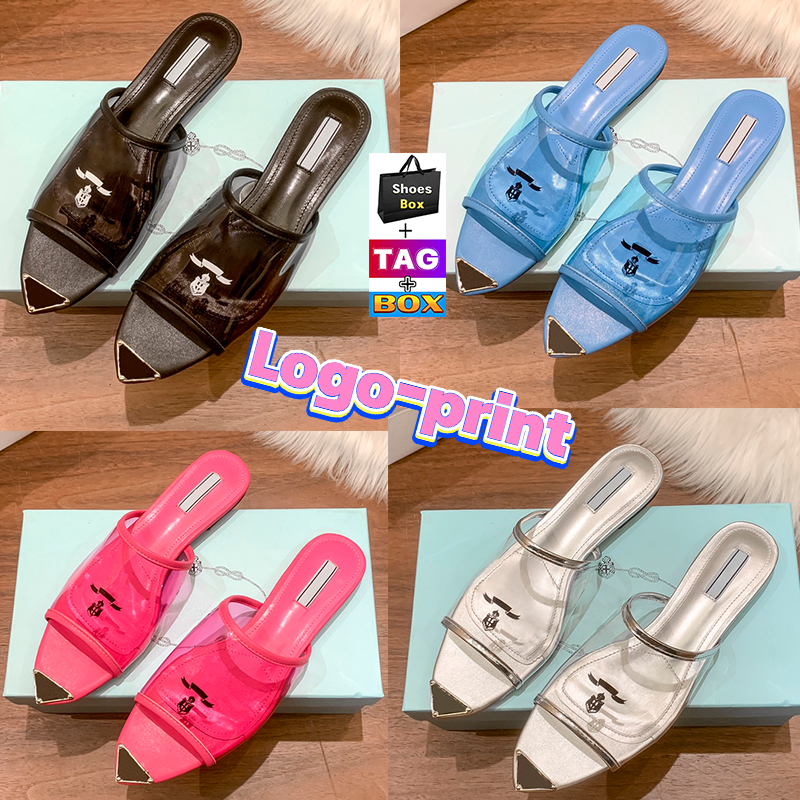 Flat Slippers Logo-print Plexiglas high-heel slides women Slipper with shoes bag woman shoe summer outdoor casual beach sandals sandal pink blue black silver slide, 05-shoes box
Flat Slippers Logo-print Plexiglas high-heel slides women Slipper with shoes bag woman shoe summer outdoor casual beach sandals sandal pink blue black silver slide, 05-shoes box