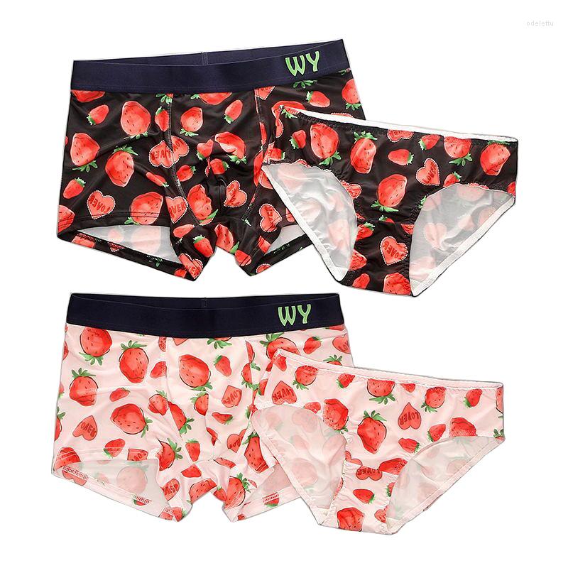 Underpants 2022 Couple Panties Set Ice Silk Underwear Male Women's Sexy Lovers Lingerie Panty, E145-6
Underpants 2022 Couple Panties Set Ice Silk Underwear Male Women's Sexy Lovers Lingerie Panty, E145-6