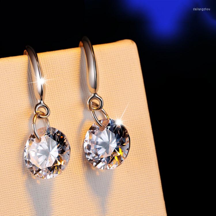 Stud Earrings High Quality Cute Circle Water Long With Zircon Stone Korean Fashion Jewelry
Stud Earrings High Quality Cute Circle Water Long With Zircon Stone Korean Fashion Jewelry