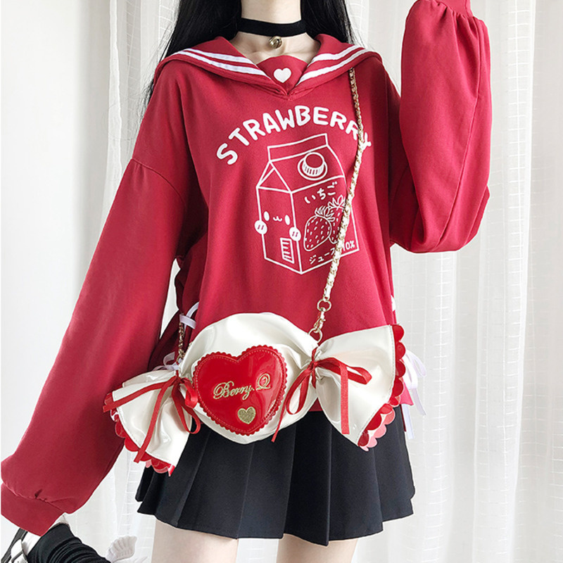 Women's Hoodies Sweatshirts Autumn Women Kawaii Short Hoodie Harajuku Flare Long Sleeve Starry Sky Print Lightning Embroidery Drawstring Hooded S