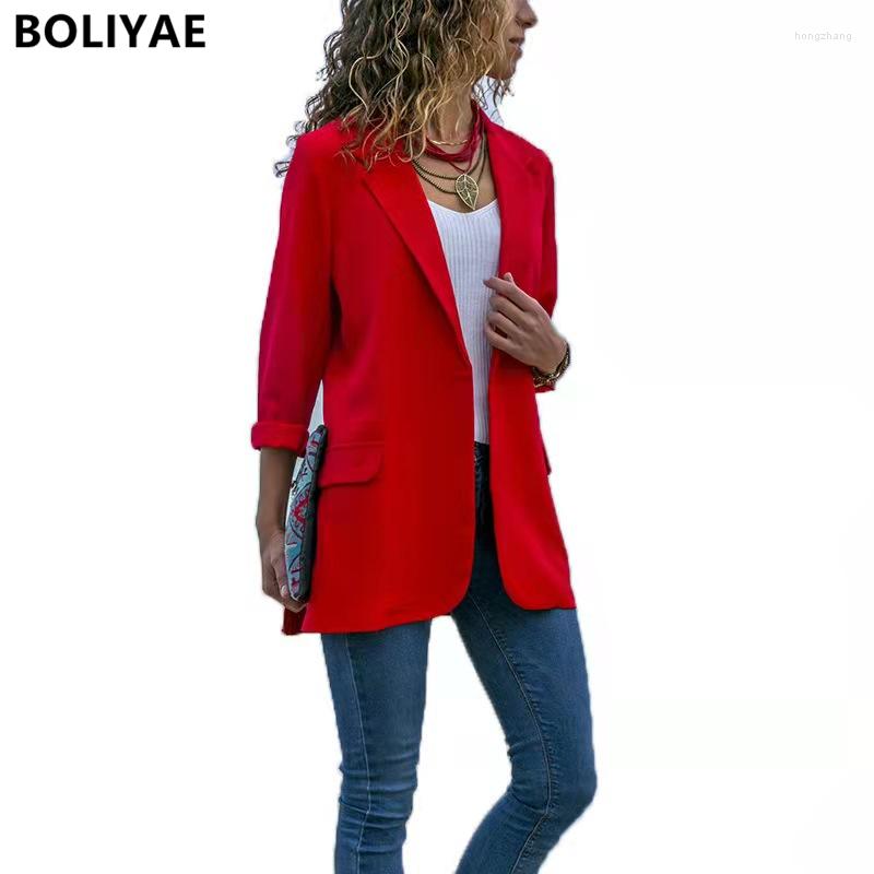 Women' Suits 2022 Spring Autumn Fashion Suit Jackets For Women Solid Color Blazer Office Coat Ladies Elegant Outwear Blazers Formal Tops
Women' Suits 2022 Spring Autumn Fashion Suit Jackets For Women Solid Color Blazer Office Coat Ladies Elegant Outwear Blazers Formal Tops
