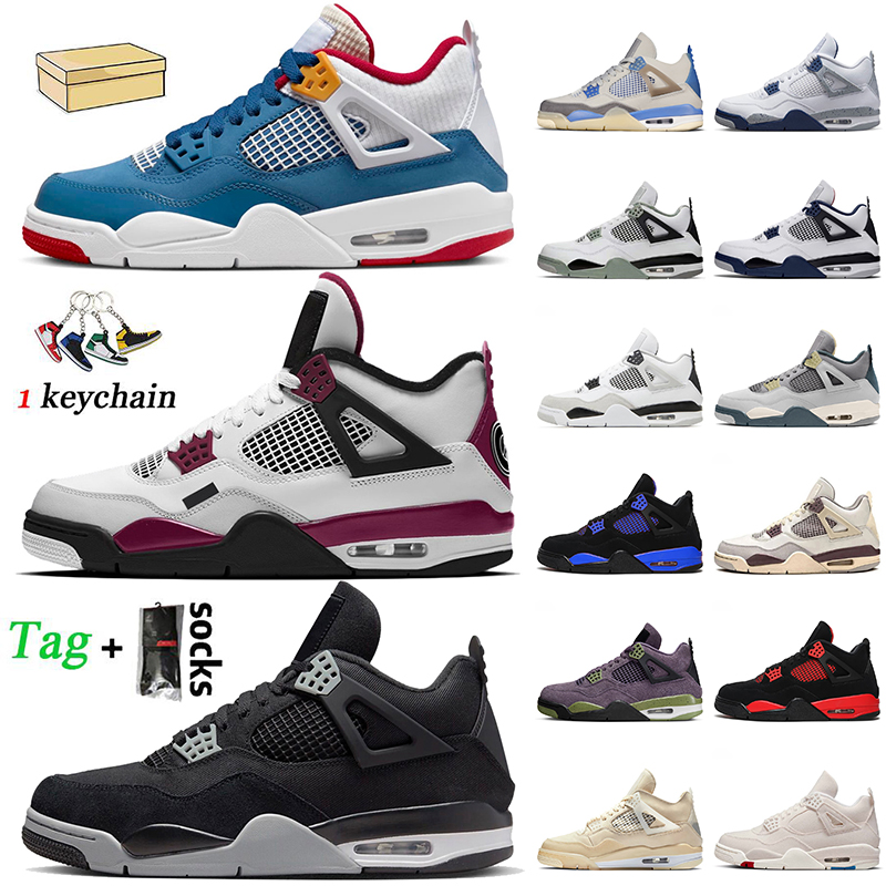 New Messy Room 4s Jumpman 4 Basketball Shoes Fire Red Thunder Military Balck Cat Women Mens Trainers Midnight Navy Seafoam Saul White O, # b54 red thunder 36-47
New Messy Room 4s Jumpman 4 Basketball Shoes Fire Red Thunder Military Balck Cat Women Mens Trainers Midnight Navy Seafoam Saul White O, # b54 red thunder 36-47