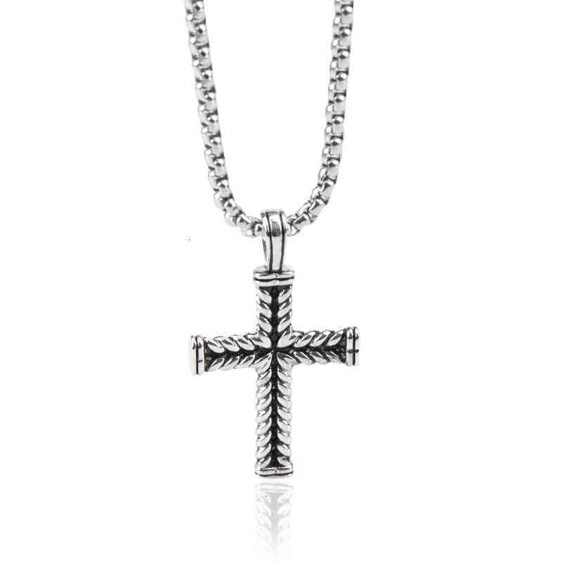 Classic Jewelry Women Pendant Chain Cross Necklaces Necklace Men 18k Gold Diamond Fashion Long Chains Punk 50cm
Classic Jewelry Women Pendant Chain Cross Necklaces Necklace Men 18k Gold Diamond Fashion Long Chains Punk 50cm